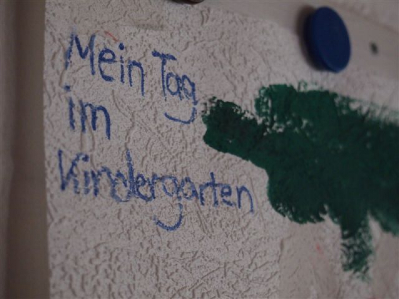 Unser Tag im Kindergarten