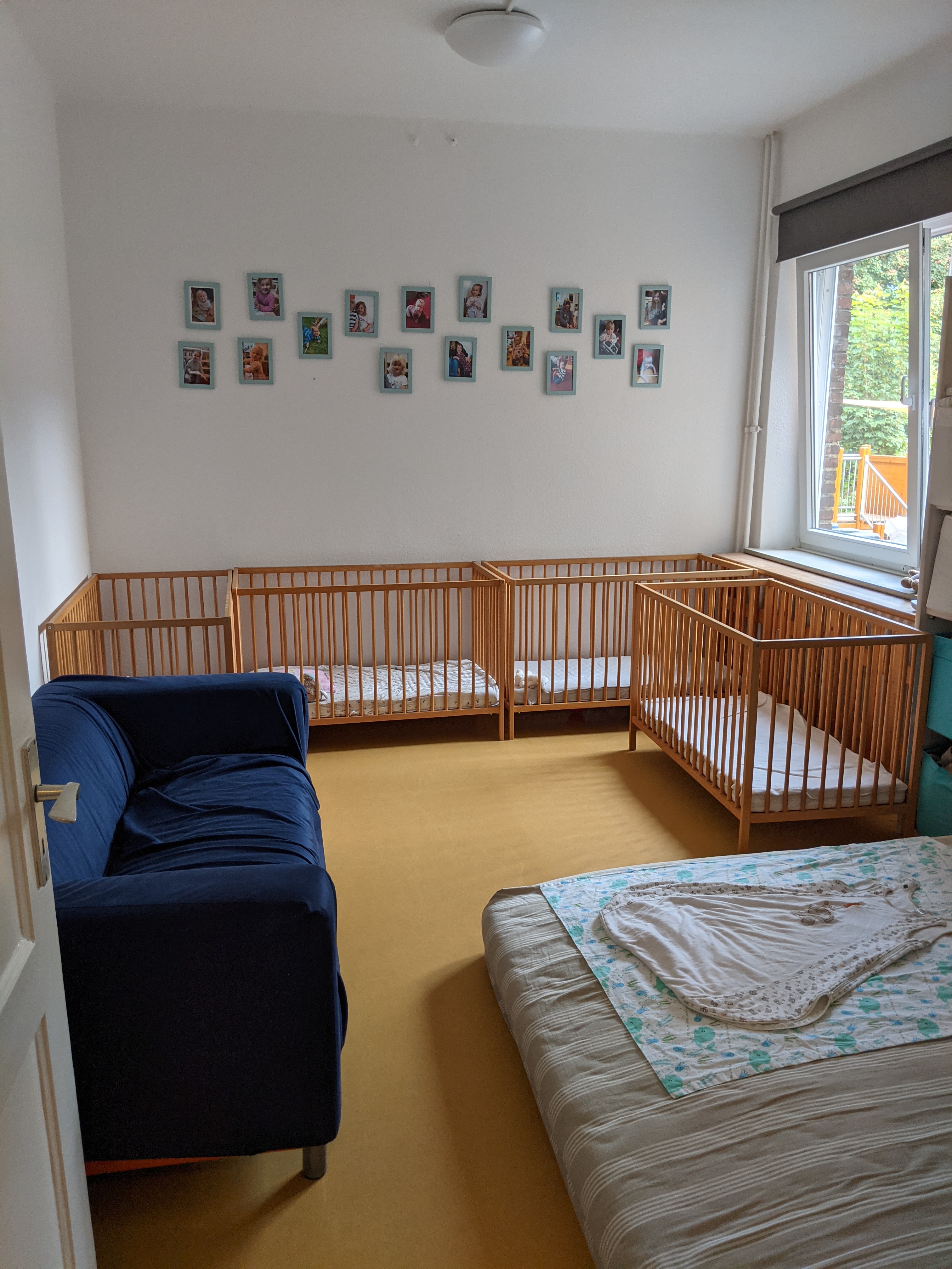 Mit Schlafbereich und Leseecke